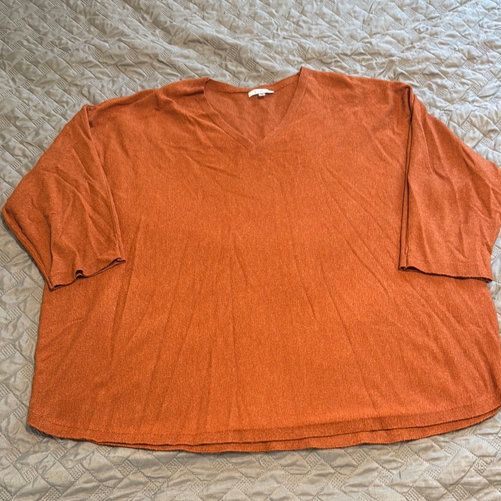 Milano Burnt Orange Knit Top